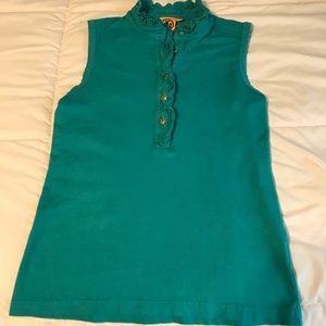 Tory Burch sleeveless top!